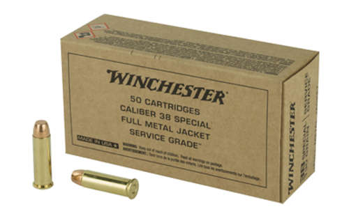 Ammunition Winchester Ammunition Service Grade 38Special WIN SERVICE GRADE 38SPL 130GR 50/500